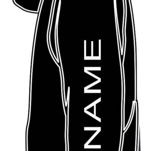 2"x14"Name on Sleeve