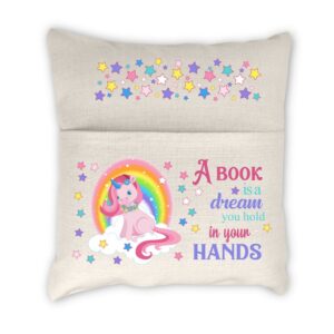 Cushion Cover - A Book is a Dream