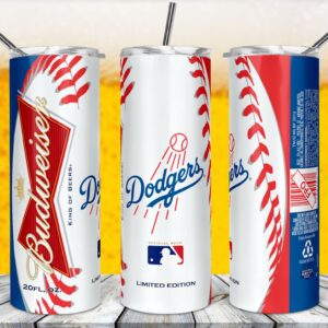 Tumbler - Budweiser Dodgers